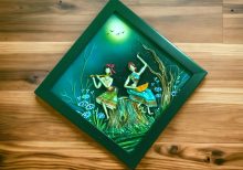 Terakotta wall hanging