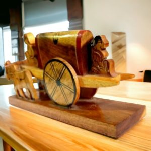 Bullock cart homedecor Showpiece 